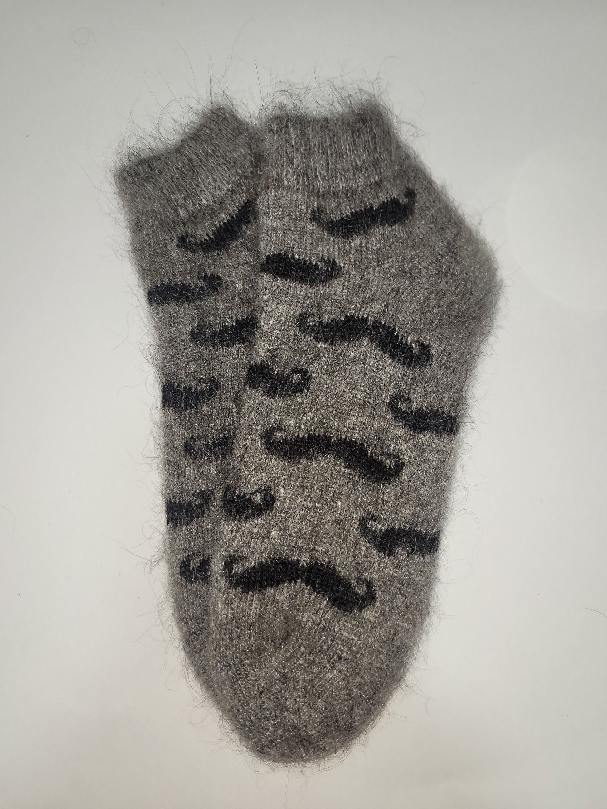 Whimsy Wool Footies, Grey
