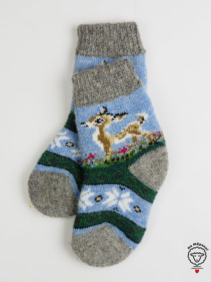 Mountain Fawn Wool Socks