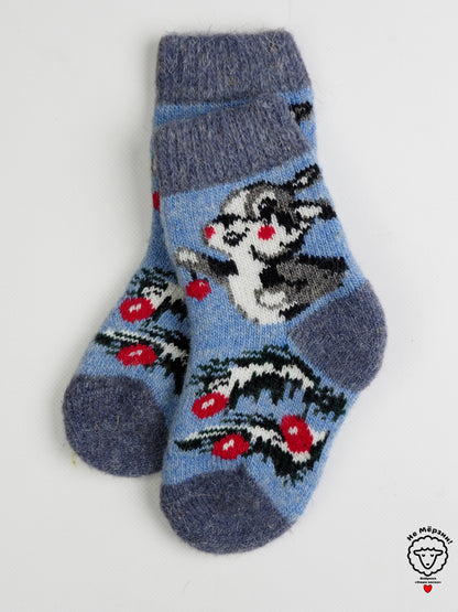 Bunny Kids' Wool Socks