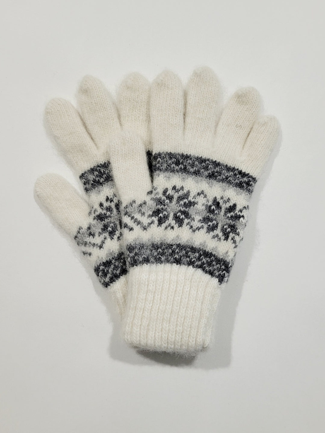 Assorted White Wool Gloves