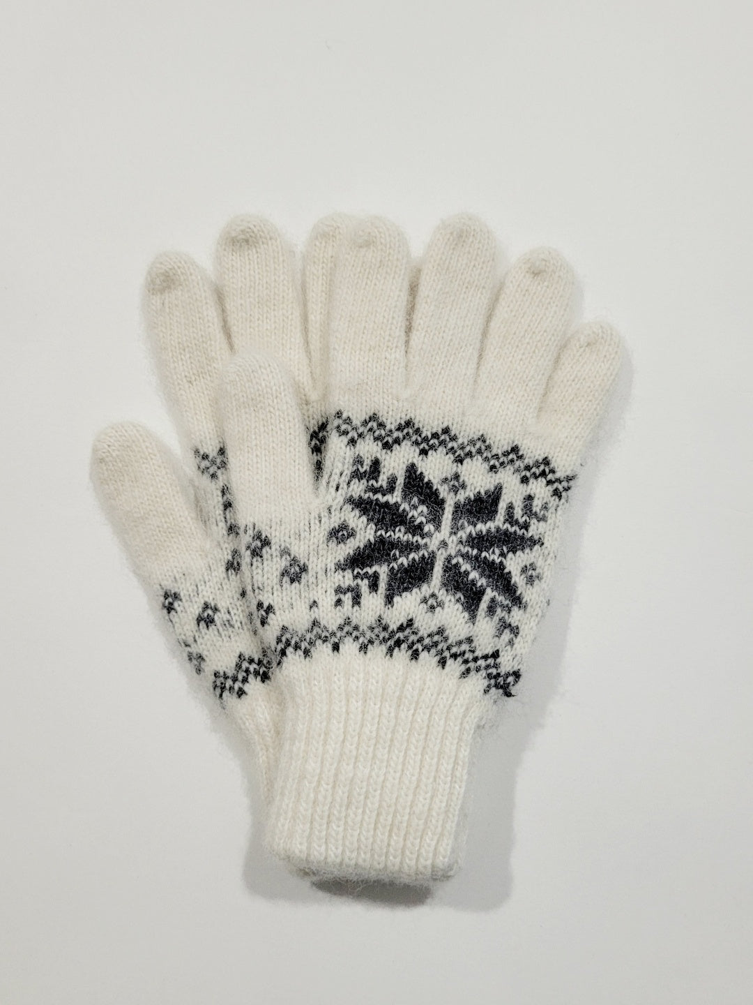Assorted White Wool Gloves