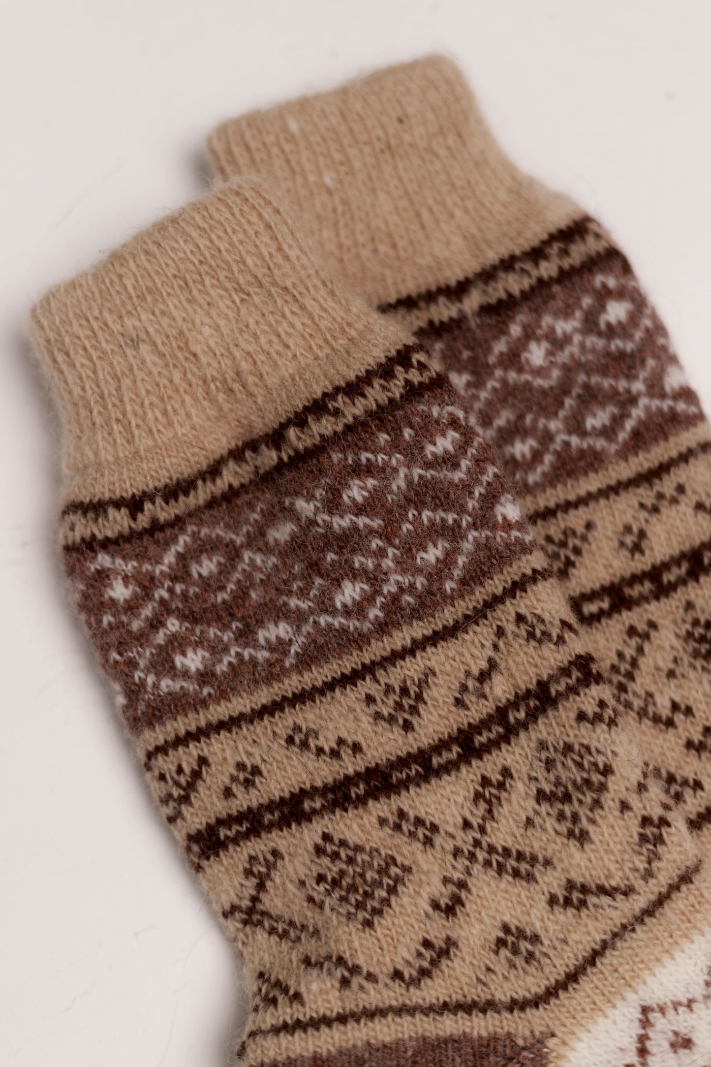 Viking Wool Socks, Brown