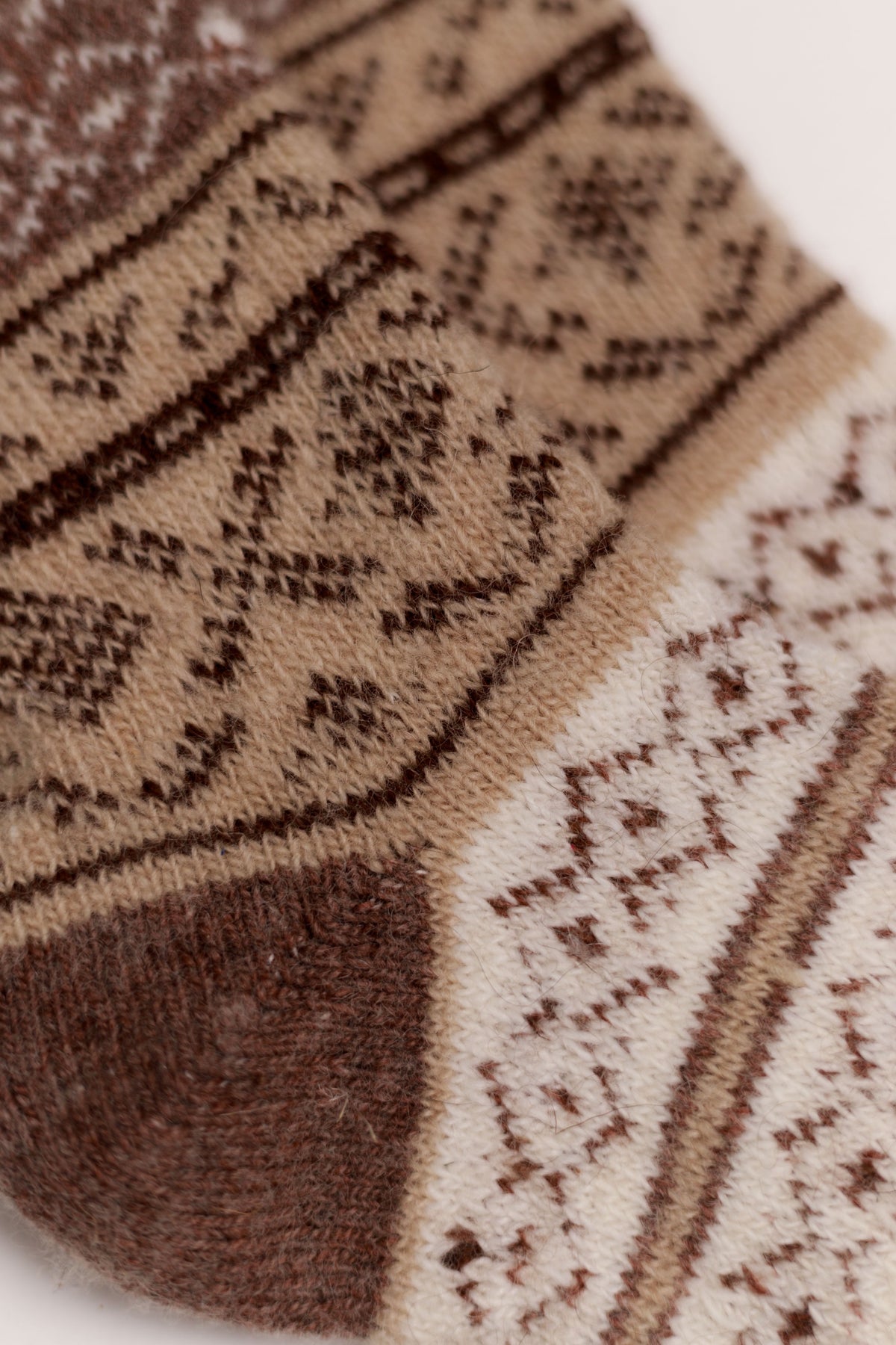 Viking Wool Socks, Brown