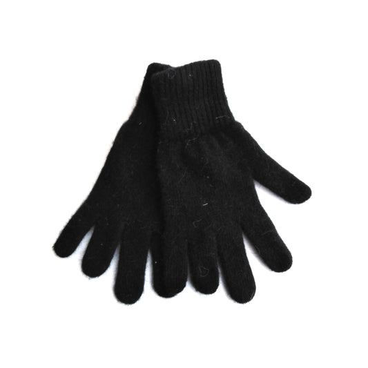 Wool Gloves, Black