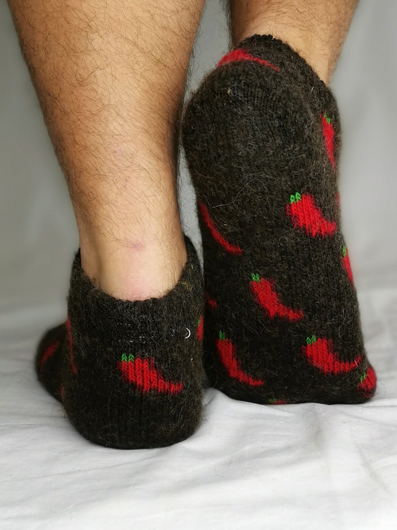 Pepper Wool Footies
