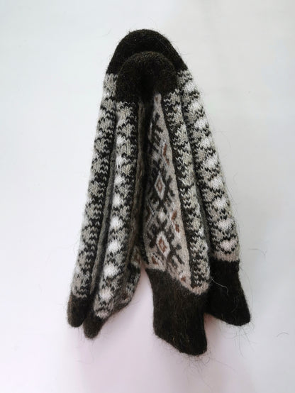 Diamond Wool Socks