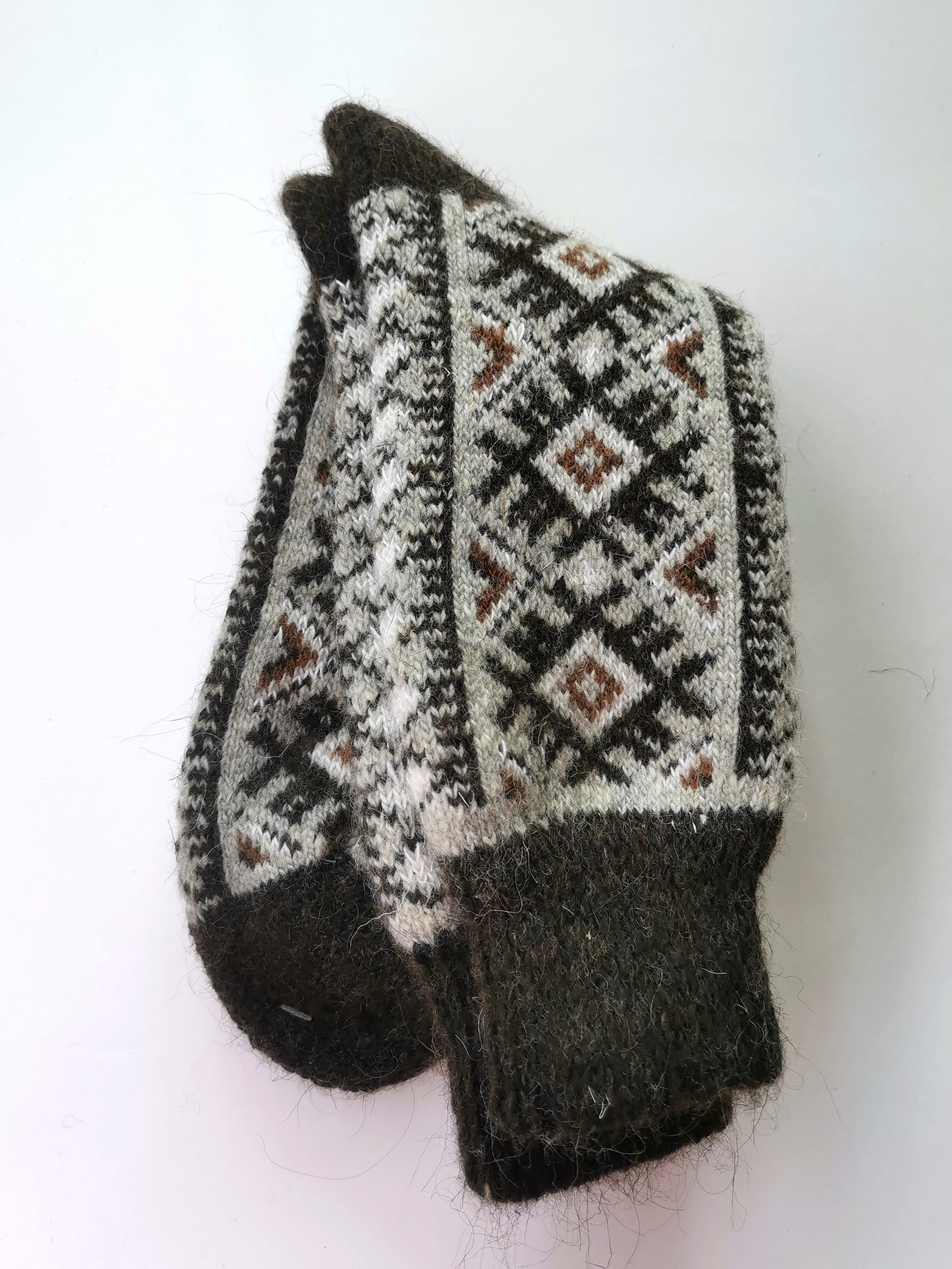 Diamond Wool Socks