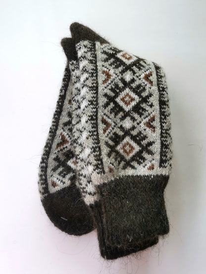 Diamond Wool Socks