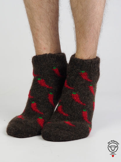 Pepper Wool Footies