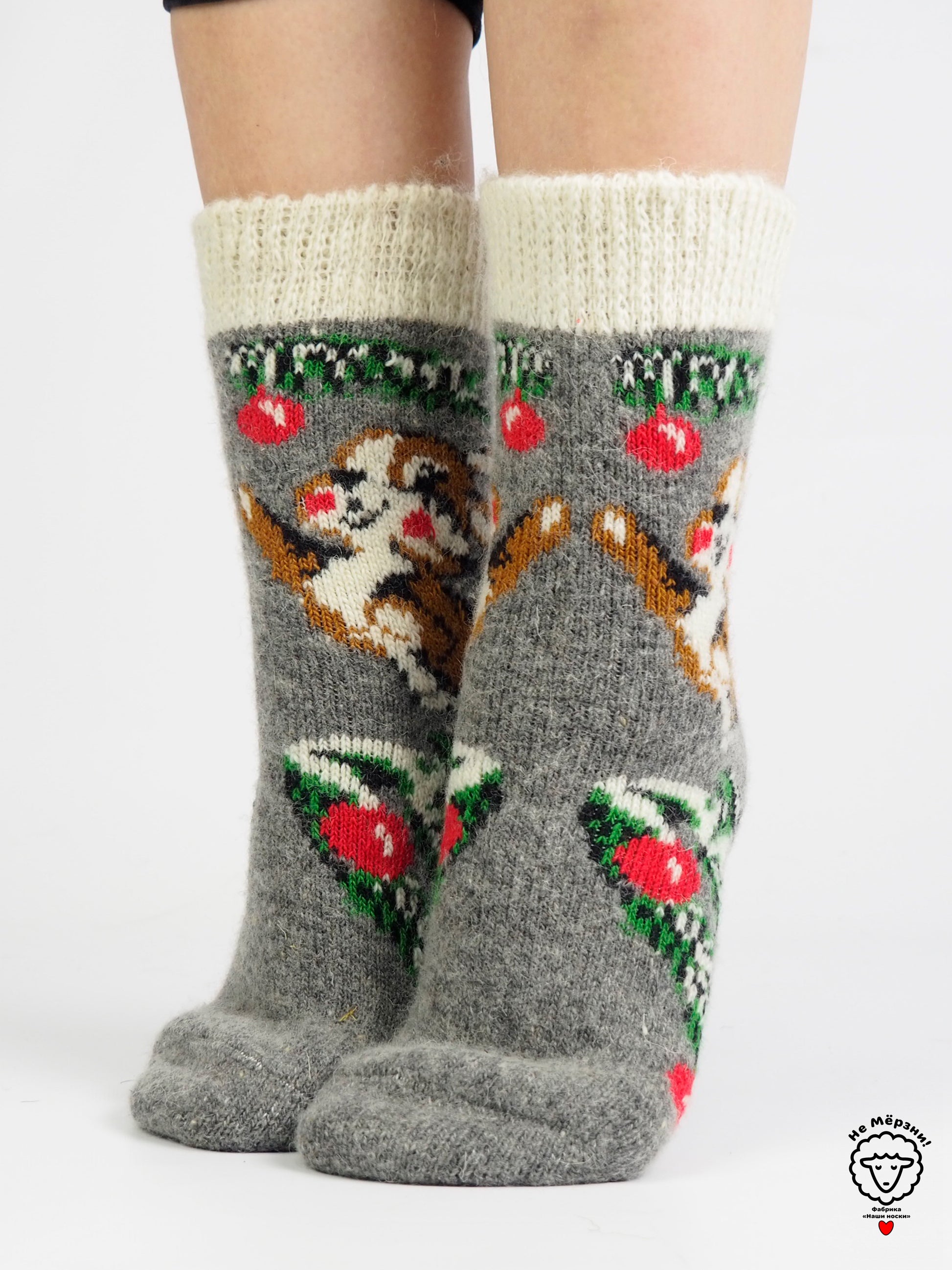 Hare & Rowan Wool Socks