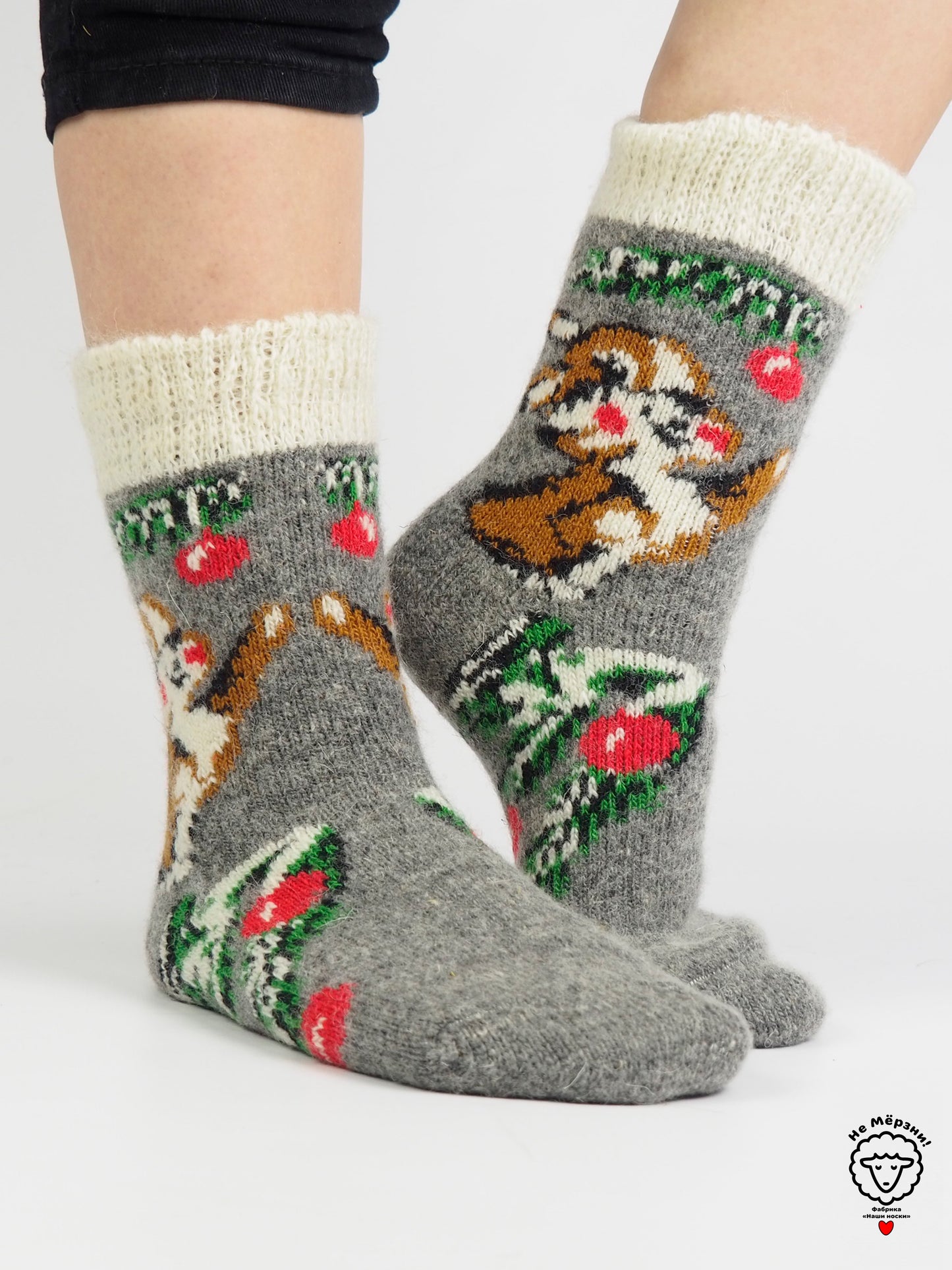Hare & Rowan Wool Socks