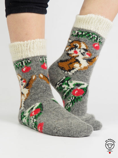 Hare & Rowan Wool Socks