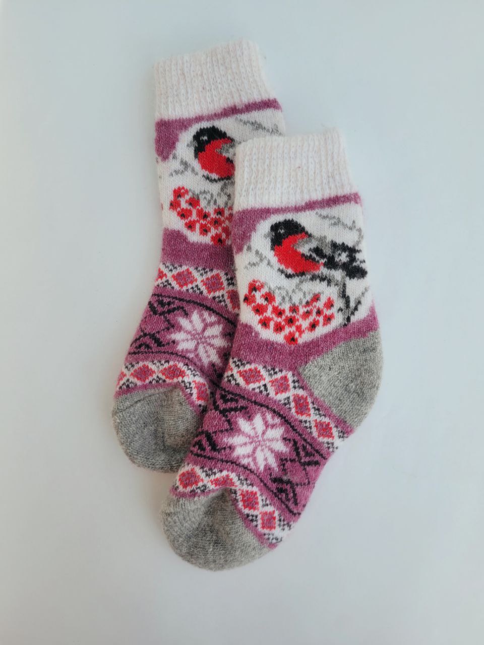 Bullfinch & Rowan Teen Wool Socks