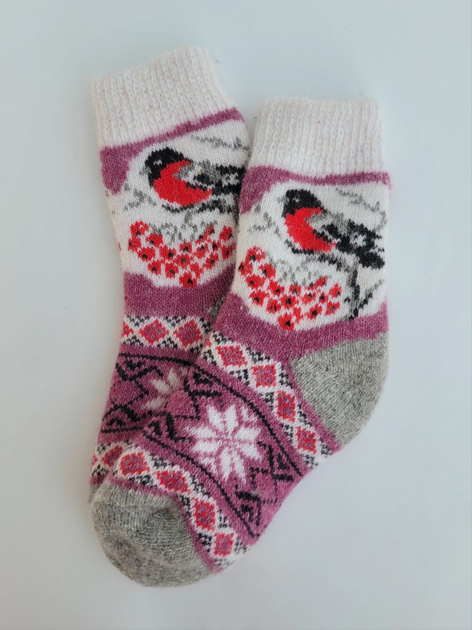 Bullfinch & Rowan Teen Wool Socks