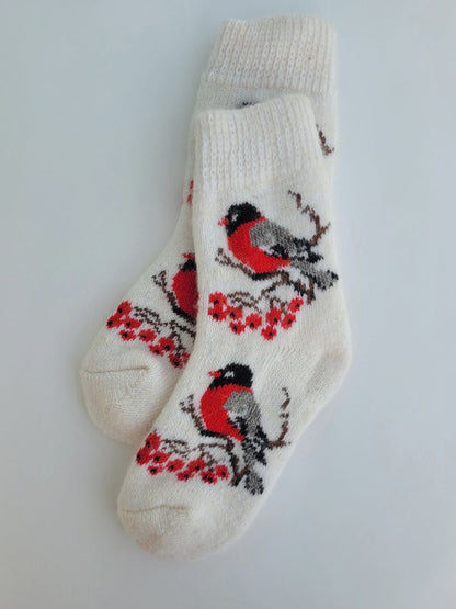 Bullfinch & Rowan Wool Teen Socks
