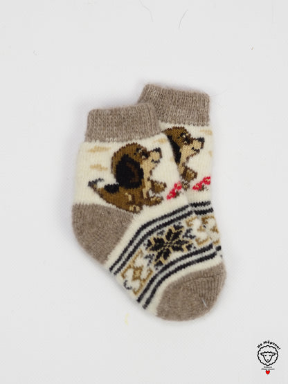 Puppy Toddler Wool Socks