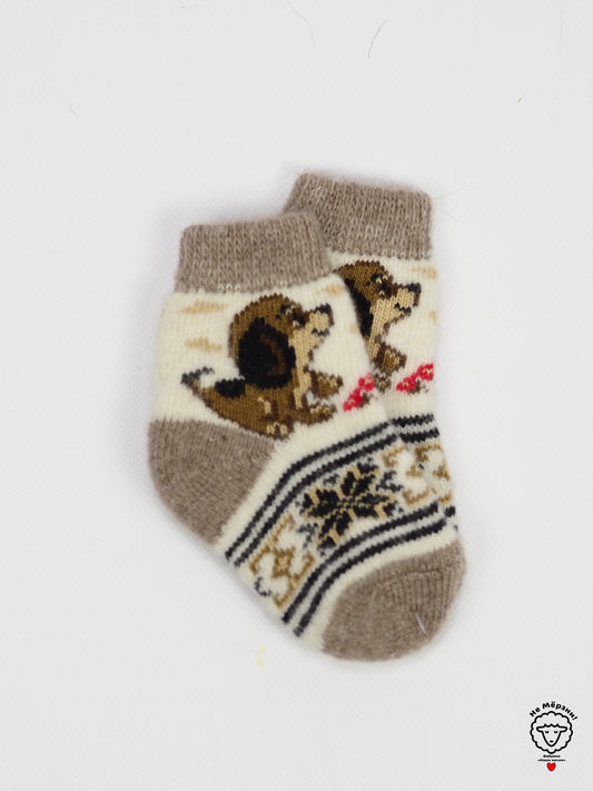 Puppy Toddler Wool Socks