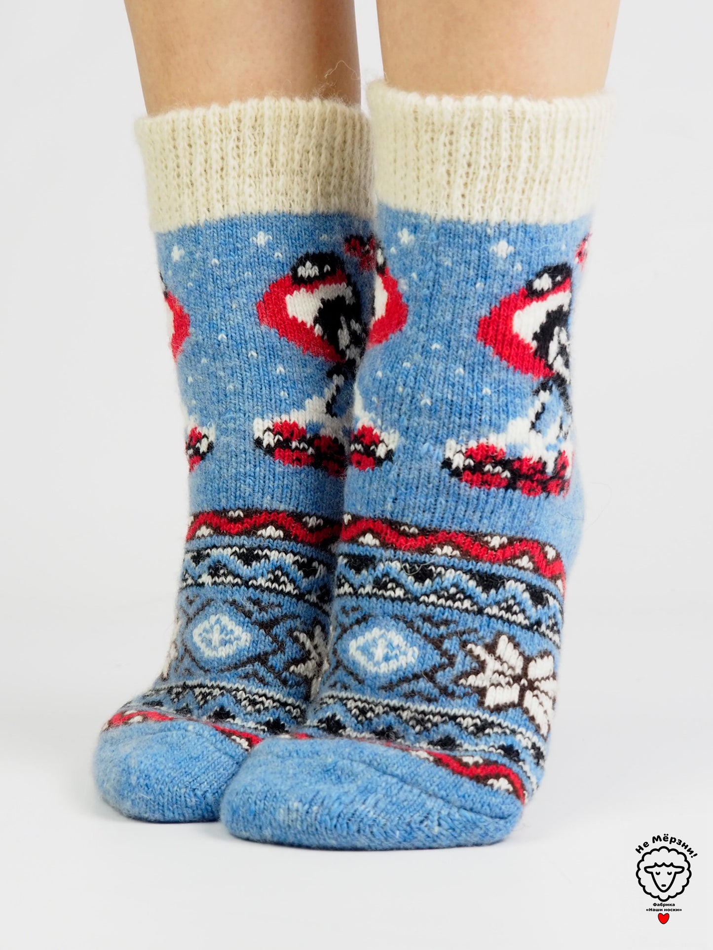 Bullfinch & Rowan Wool Socks