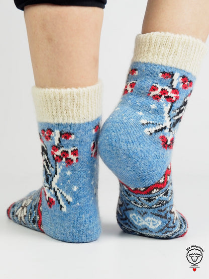 Bullfinch & Rowan Wool Socks