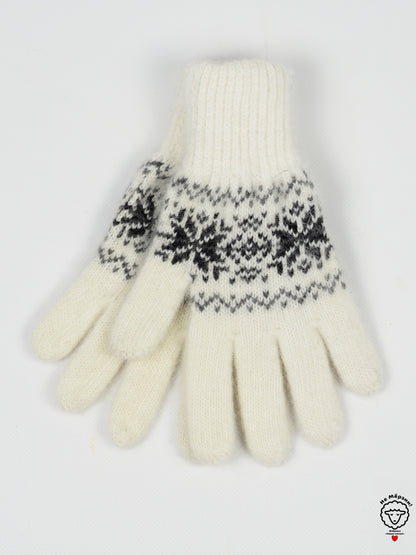 Assorted White Wool Gloves
